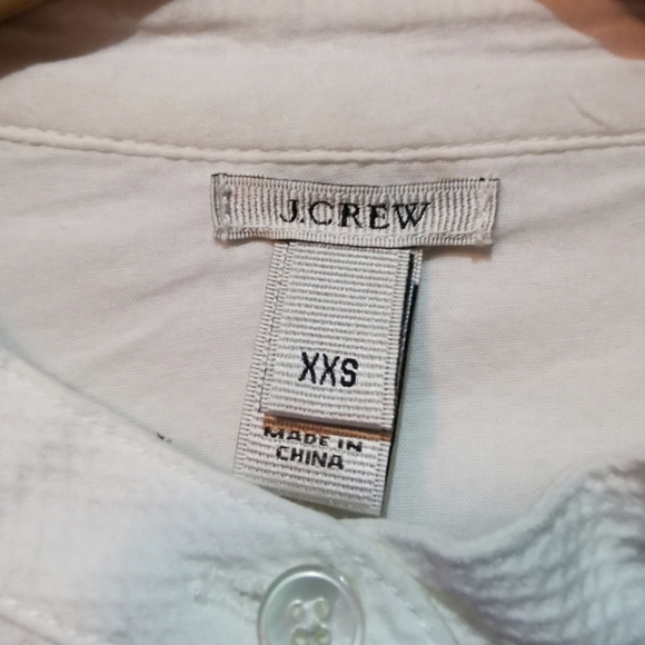 Jcrew Tuxedo top - Picture 3 of 5